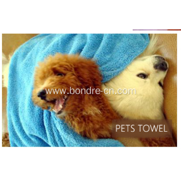 Pets Towels After Bath Towel With Mitt Removable